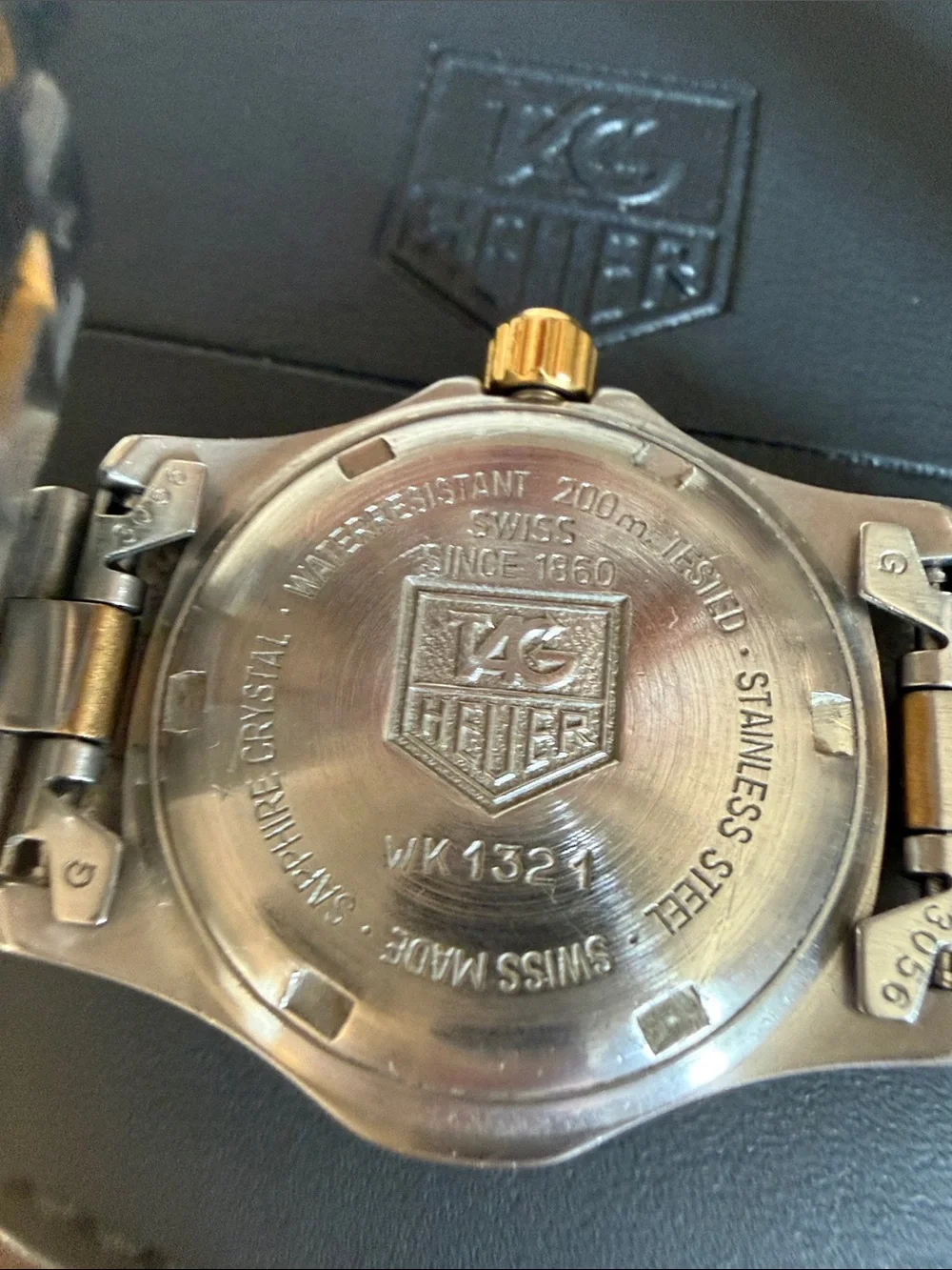 Tag Heuer Two-Tone Gold and silver women’s watch